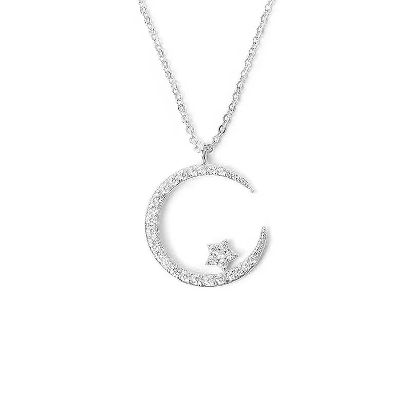 Luna Elegance™ Ketting – Laat je stralen onder de maan en sterren